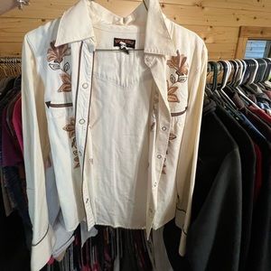 Western button down rodeo shirt